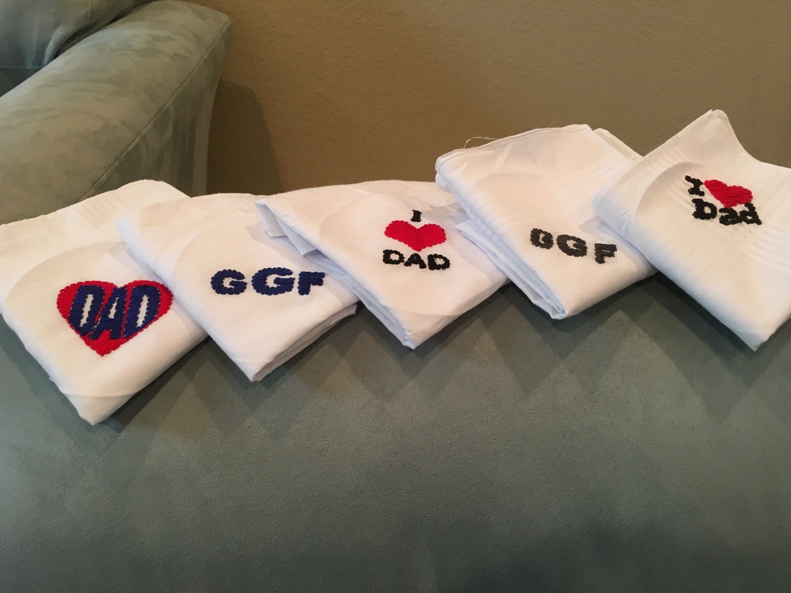 Dad handkerchiefs